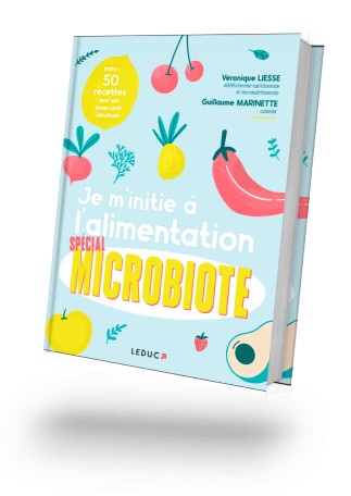 Véronique Liesse Livre Je m'initie à l'alimentation Spécial Microbiote